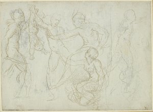 El juicio de Salomón de Raffaello Sanzio Raphael